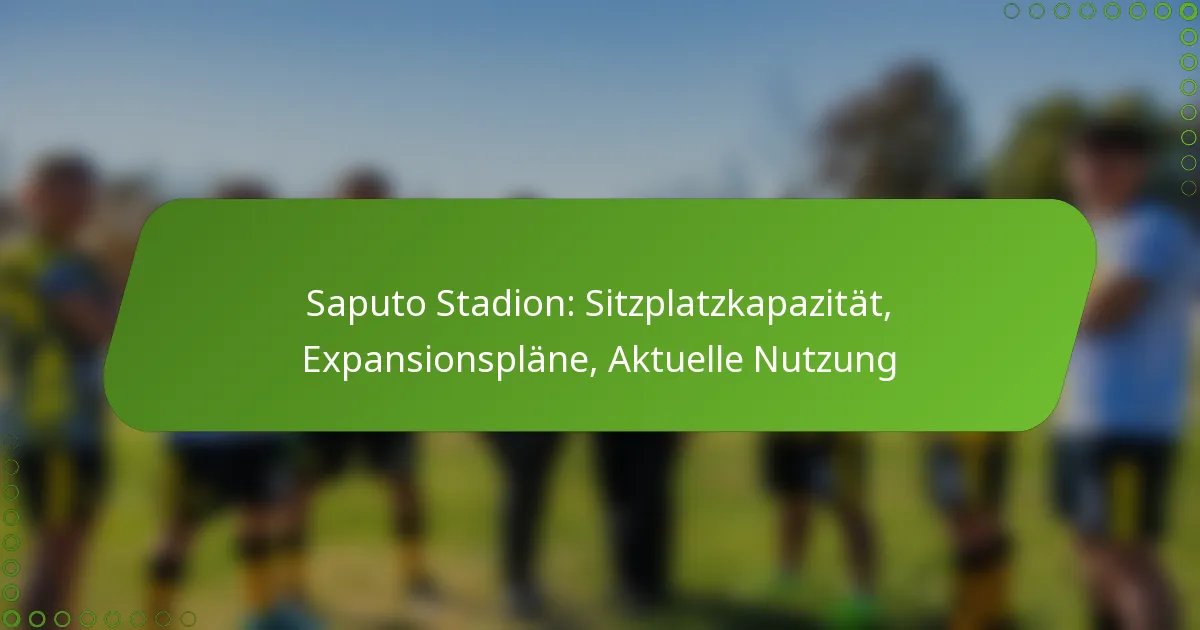 Saputo Stadion: Sitzplatzkapazität, Expansionspläne, Aktuelle Nutzung